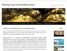 Tablet Screenshot of healing-grace.com